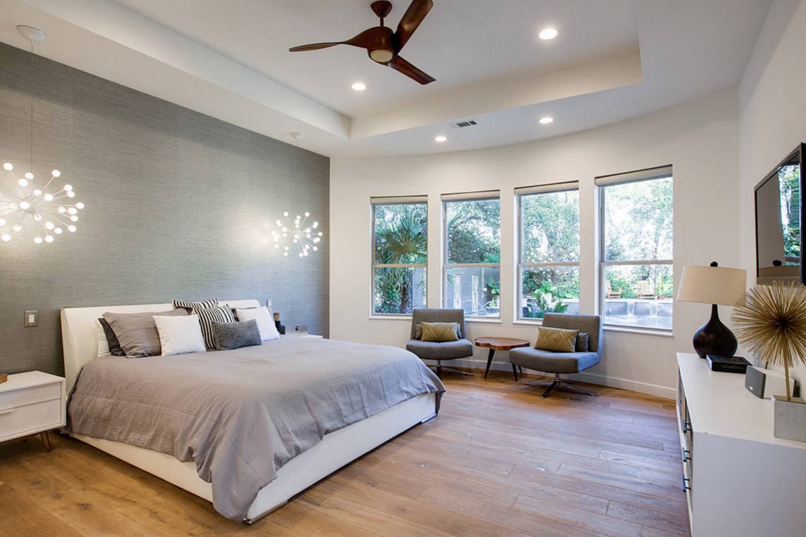Bedroom recessed lighting